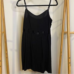 Divided Little Black Dress Cut Out Detail size 12